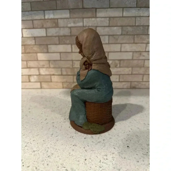 Cairn Tom Clark Mary-R II 1986 Vintage Nativity‎ Figurine With Baby Jesus (n) - Picture 2 of 3